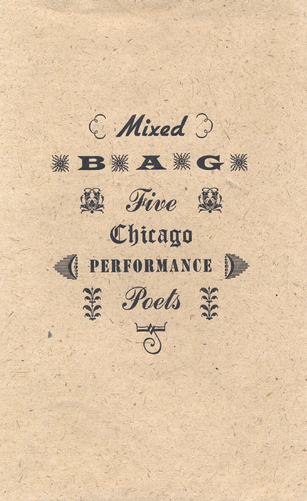 Cover of the Mixed Bag broadside series.